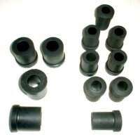 BUSHING SET-REAR LEAF SPRING-EYE BOLT-12 PIECES-53-62 (#E13041)
