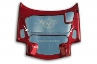 CENTER BRACE-HOOD PANEL-POLISHED-STAINLESS STEEL-97-04 (#E21494)