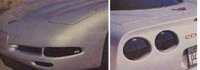 BLACKOUT LIGHT KIT-FRONT AND REAR-SMOKE GRAY-97-04 (#E14032)
