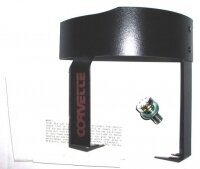 PULLEY SHIELD-AIR CONDITIONING-BLACK-MATTE-85-87 (#EC860) PULLEY SHIELD-AIR CONDITIONING-BLACK-MATTE-85-87 (#EC860)