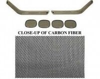 BLACKOUT KIT-FRONT AND REAR-CARBON FIBER-91-96 (#E14045)