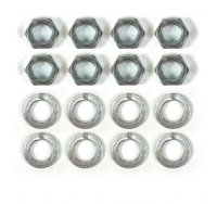 NUT KIT-REAR TRAILING ARM-TO SPINDLE SUPPORT-16 PIECES-63-82 (#E18647) NUT KIT-REAR TRAILING ARM-TO SPINDLE SUPPORT-16 PIECES-63-82 (#E18647)