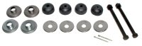 MOUNT KIT-REAR SPRING-RUBBER-ORIGINAL STYLE BOLTS-W/ TRAILING ARM RETAINERS-18 PIECES-63-82 (#E3294) MOUNT KIT-REAR SPRING-RUBBER-ORIGINAL STYLE BOLTS-W/ TRAILING ARM RETAINERS-18 PIECES-63-82 (#E3294)