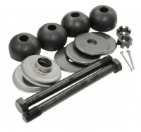 MOUNT KIT-REAR SPRING-RUBBER-ORIGINAL STYLE BOLTS-16 PIECES-63-82 (#E18212) 2C4 MOUNT KIT-REAR SPRING-RUBBER-ORIGINAL STYLE BOLTS-16 PIECES-63-82 (#E18212) 2C4