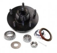 HUB-FRONT-WITH SEALS AND BEARINGS AND WHEEL STUDS-63-68 (#E17131)