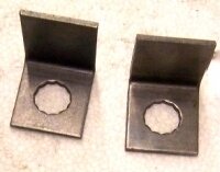 BRACKET-BRAKE HOSE ON TRAILING ARM-WELD ON-PAIR-USA-63-82 (#E13113)