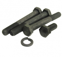 BOLT KIT-REAR LEAF SPRING-ANCHOR-STOCK LENGTH-WITH WASHERS-6 PIECES-80-82 (#E18219) 1D1