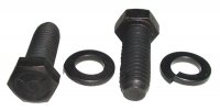 BOLT AND LOCK WASHER-LARGE CUSHION IN REAR CROSS MEMBER-2 EACH-63-82 (#E9938) BOLT AND LOCK WASHER-LARGE CUSHION IN REAR CROSS MEMBER-2 EACH-63-82 (#E9938)