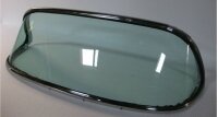 FRAME ASSEMBLY-WINDSHIELD-WITH CLEAR GLASS-WITH HOLES FOR SUNVISIORS-56-61 (#E13205)
