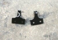 BRACKET SET-JACK SPRING WITH RIVET-2 BRACKETS-4 RIVETS-63-82 (#57046)  1D1