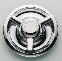 CAP-WHEEL-CENTER BASE-WITH STRAIGHT EAR SPINNER-FOR RALLY WHEEL-EACH-67-82 (#E6095)