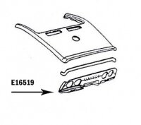 PANEL-TAILLAMP-PRESS MOLDED-BLACK-68-73 (#E16519) PANEL-TAILLAMP-PRESS MOLDED-BLACK-68-73 (#E16519)