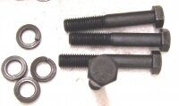 BOLT-REAR SPRING ANCHOR-WITH WASHERS-JH HEADMARK-3 1-2 INCH LENGTH-4 EACH-63-77 (#61032)  1D1