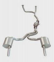 EXHAUST SYSTEM-STOCK-WITH CONVERTER-WITH 350 CUBIC INCH.-80 (#E15264) EXHAUST SYSTEM-STOCK-WITH CONVERTER-WITH 350 CUBIC INCH.-80 (#E15264)