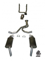 EXHAUST SYSTEM-MAGNAFLOW-STOCK-2.5 INCH-WITH CONVERTER-82 (#E20325) EXHAUST SYSTEM-MAGNAFLOW-STOCK-2.5 INCH-WITH CONVERTER-82 (#E20325)