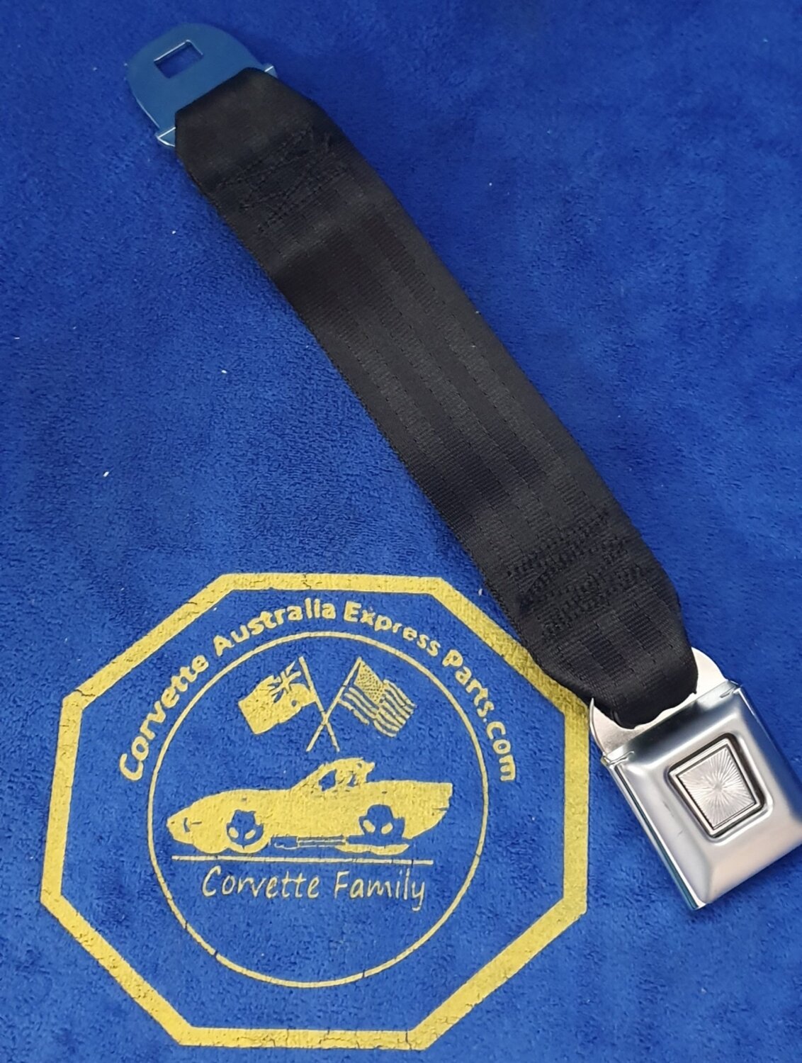EXTENSION-SEAT BELT-WITH METAL BUCKLE-12-BLACK-7 PANEL WEBBING-EACH-68-96 (#E14598) 2AA3 EXTENSION-SEAT BELT-WITH METAL BUCKLE-12-BLACK-7 PANEL WEBBING-EACH-68-96 (#E14598) 2AA3