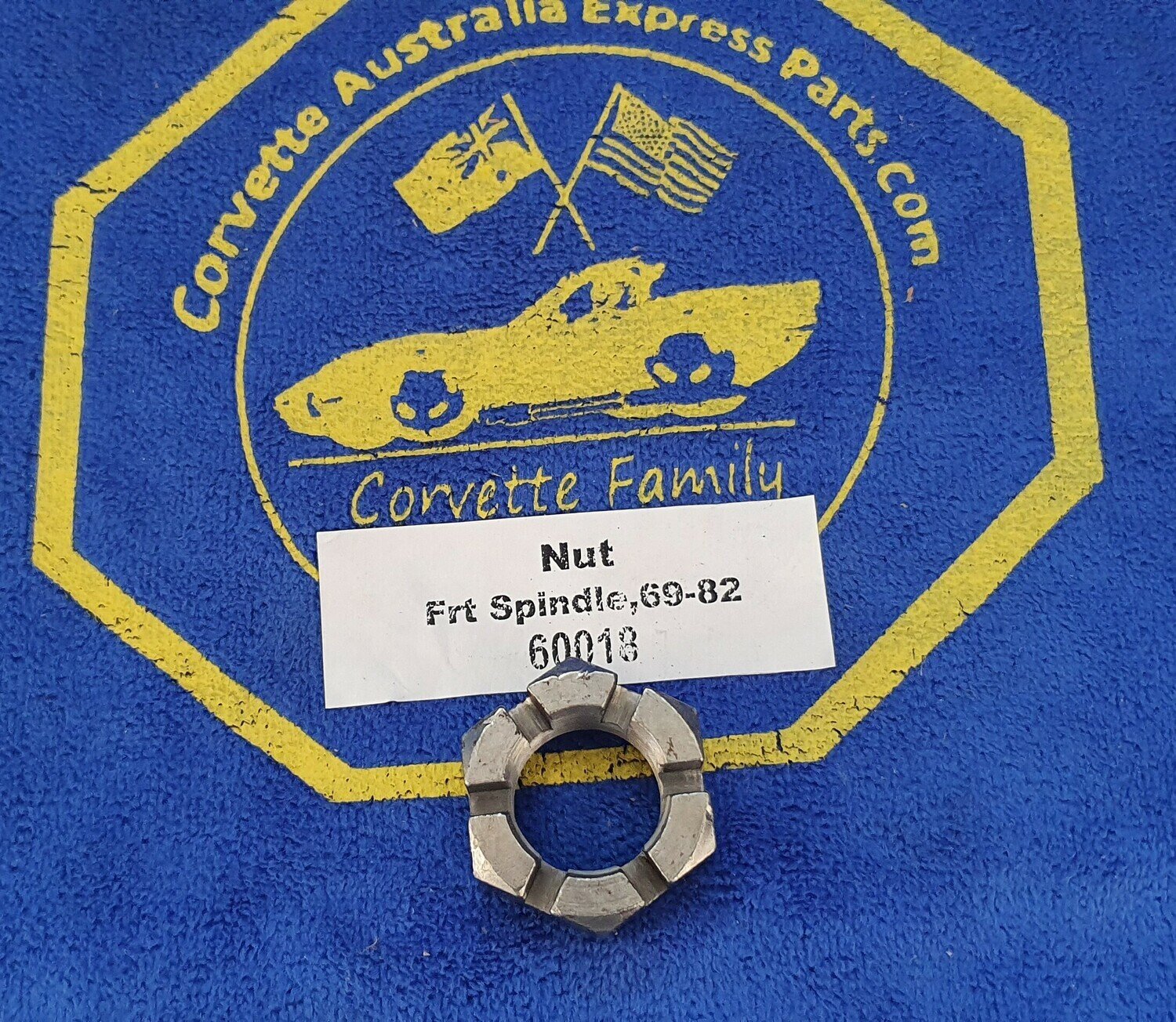 NUT-FRONT SPINDLE-EACH-69-82 (#60018) 2C2 NUT-FRONT SPINDLE-EACH-69-82 (#60018) 2C2