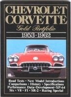 BOOK-CHEVROLET CORVETTE: GOLD PORTFOLIO-53-62 (#E14504)