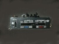 CONTROL PANEL-HEATER WITH AIR CONDITIONING-80-82 (#E6070B)4B2 CONTROL PANEL-HEATER WITH AIR CONDITIONING-80-82 (#E6070B)4B2