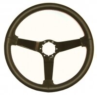 WHEEL-STEERING-COLLECTOR LEATHER-WITH BRONZE PAINTED SPOKES-80-82 (#E8035) WHEEL-STEERING-COLLECTOR LEATHER-WITH BRONZE PAINTED SPOKES-80-82 (#E8035)
