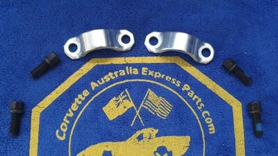 U BOLT STRAP WITH BOLTS-U JOINT RETAINER-SMALL-80-81 AUTO 1-2 SHAFT-84-96 DIVE SHAFT (#E12955) 2D3