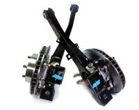 ARM-REAR TRAILING-COMPLETE WITH ROTOR-ALL NEW PARTS-PAIR-65-79 (#E3783PR)