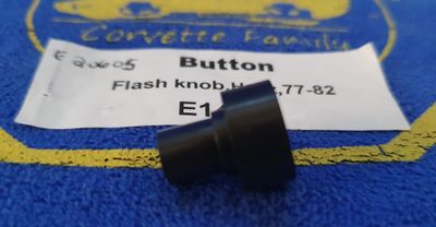 BUTTON-FLASHER KNOB-TRAFFIC HAZARD-77-82 (#E14712) 4D3 BUTTON-FLASHER KNOB-TRAFFIC HAZARD-77-82 (#E14712) 4D3