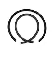 HOSE SET-HEATER-RIBBED STYLE-W/OUT GM LOGO-59-60 ALL-63-67 ALL-68-82 ALL EXC. A/C (#E18744)