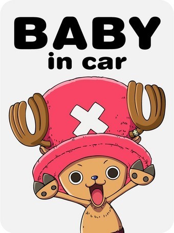 One Piece ワンピース ベイビーインカー ステッカー Lcs 52 チョッパー2