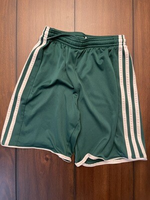 Never Used - Adidas Green Shorts - YOUTH SMALL