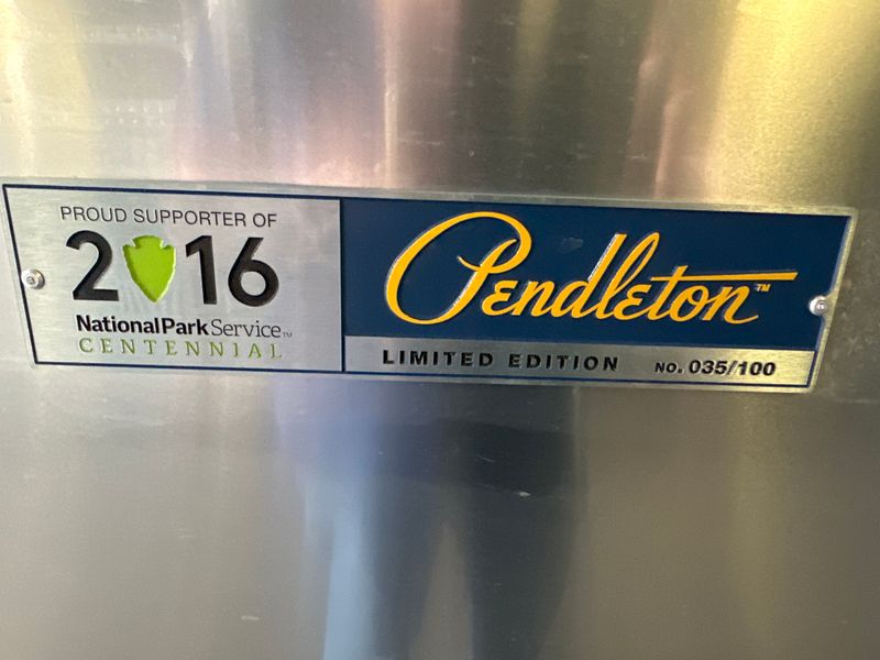 2016 Pendleton #35 of 100 ..As New stored in Climate  controlled shop for past 9 years