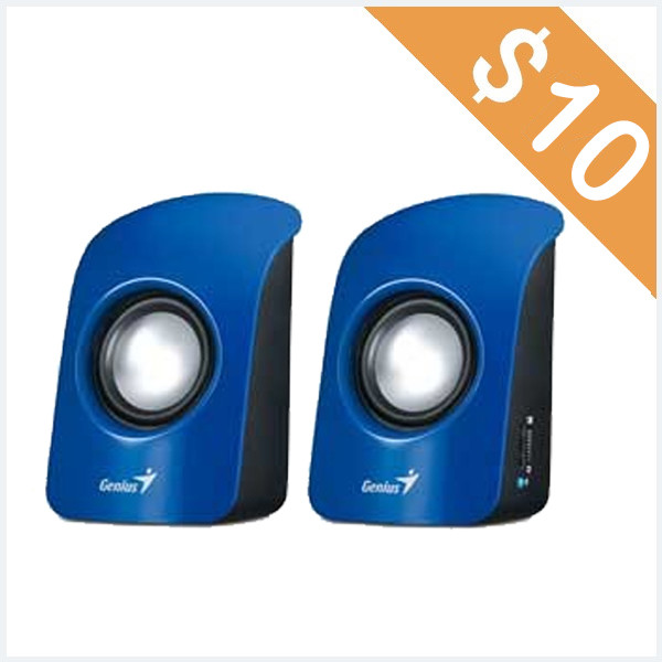 PARLANTES GENIUS SP-U115 BLUE USb