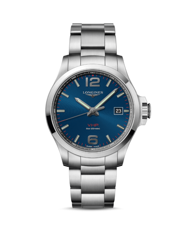 Conquest V.H.P. Quartz Blue Dial Men's Watch Conquest V.H.P. Quartz Blue Dial Men's Watch