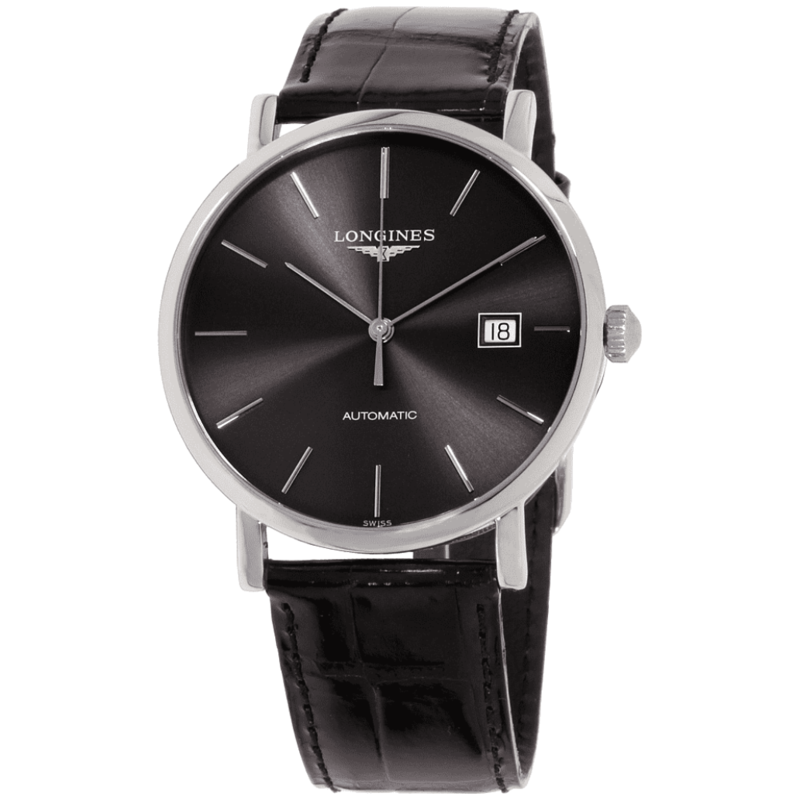 Elegant Automatic Sunray Grey Dial Men's Watch Elegant Automatic Sunray Grey Dial Men's Watch