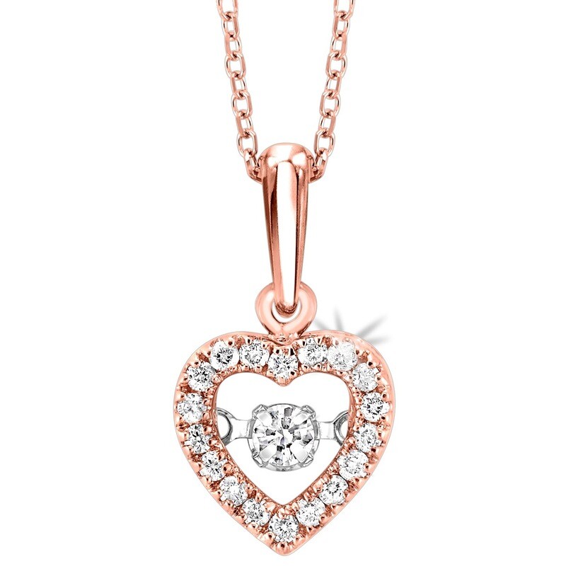 10K Diamond ROL Pendant 1/5 ctw 10K Diamond ROL Pendant 1/5 ctw