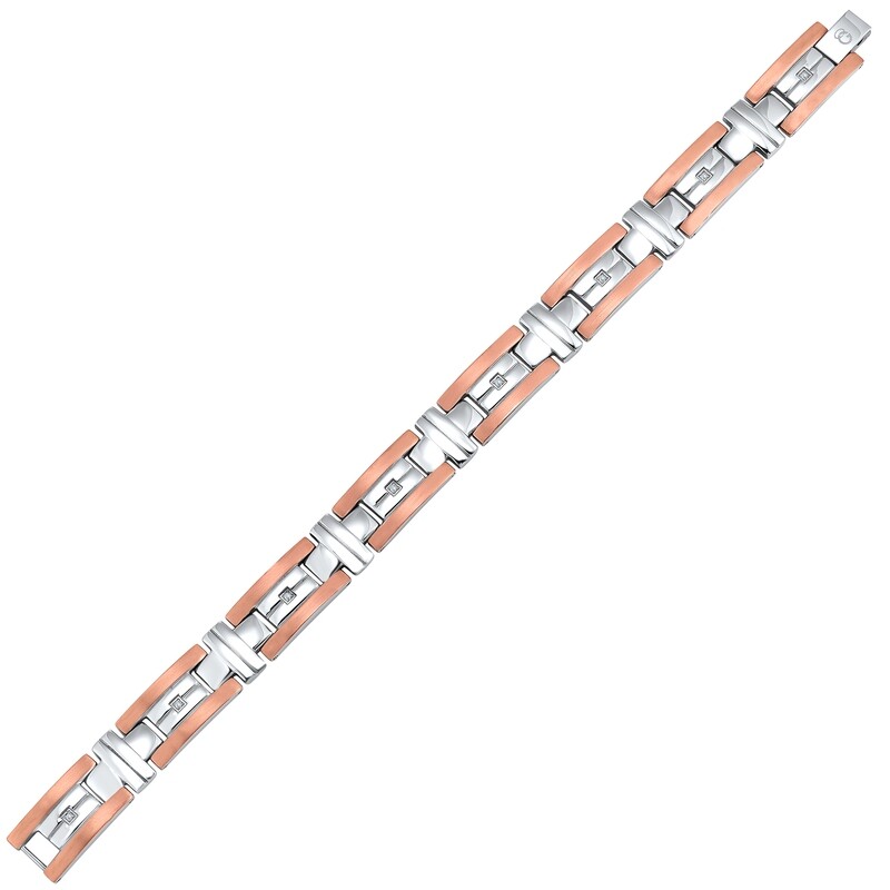 Steel Diamond Bracelet 1/10 ctw Steel Diamond Bracelet 1/10 ctw