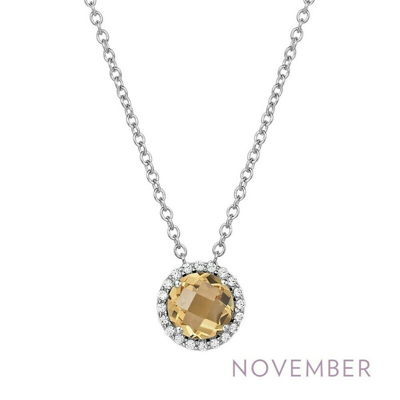 Birthstone Necklace-November