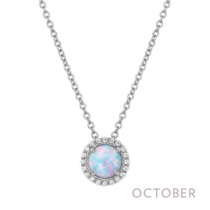 Birthstone Necklace-October