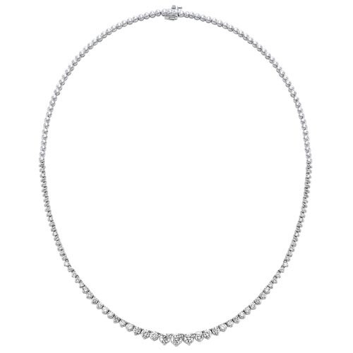 14KT White Gold & Diamond Stunning Neckwear Necklace - 5 ctw
