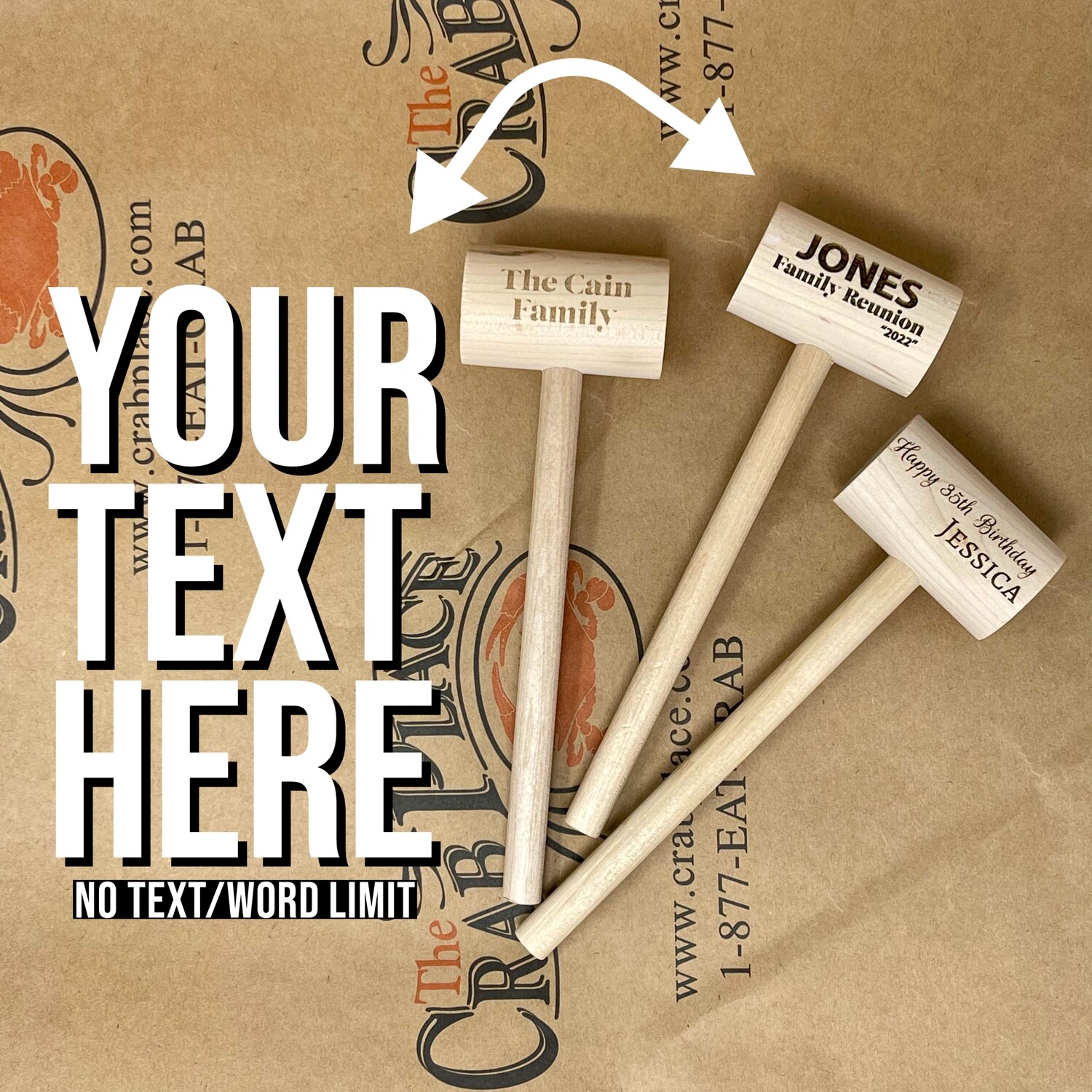 Customized Crab Mallet