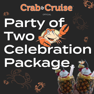 Crab & Cruise Party of 2 Package