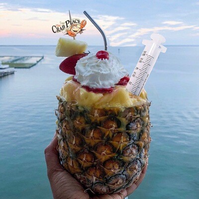 Boozy Sunset Pineapple + Bonus Virgin To-Go Drink Combo