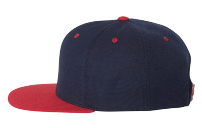 24 Premium 6 Panel Snap Back Hat - FREE Embroidered Logo