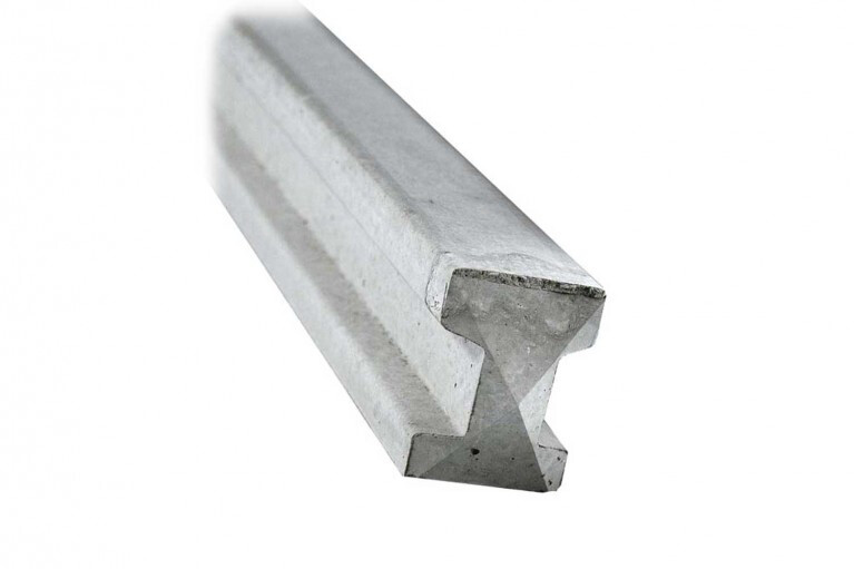 Concrete Post, Size: 6', Style: Standard