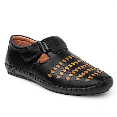 Men's Roman Shoes (Good Quality) - 40 pairs (Black, Brown and Tan)