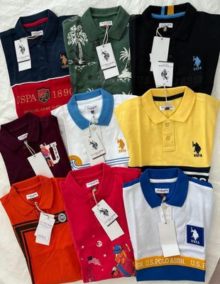 ​Uspa kids boys premium polo tshirt -95pc