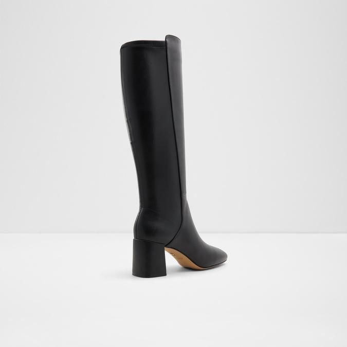 Black Long Pumps Knee-Length Boots for women-48 pair