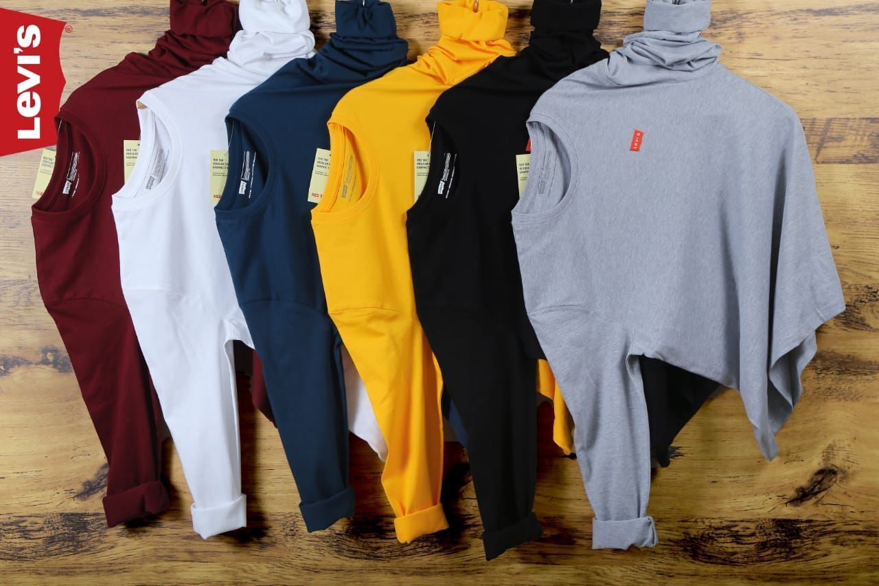 Levi&#39;s  MEN&#39;S BRANDED Full Sleeve Summer  T shirt -28 pc