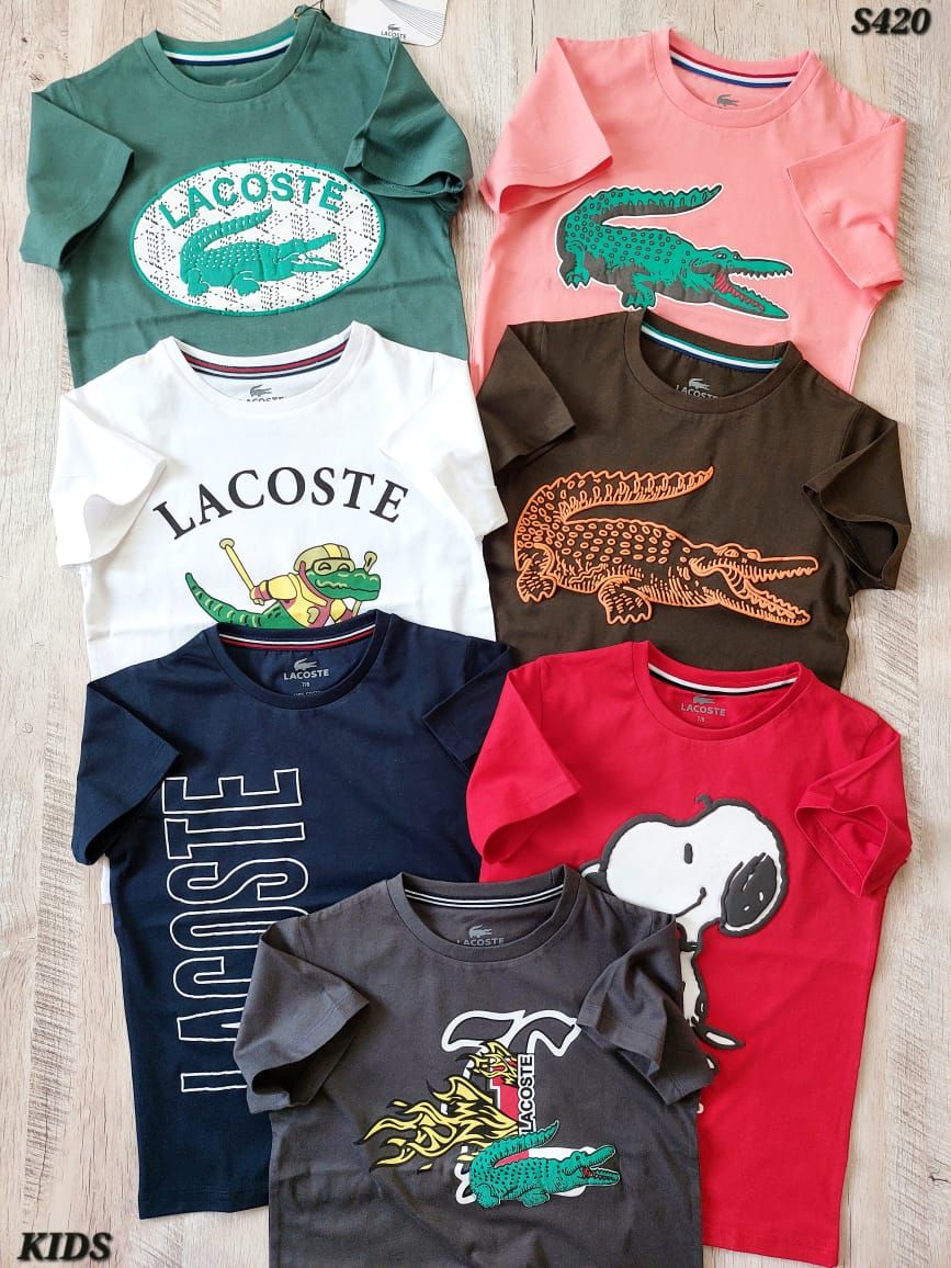 KIDS BRANDED PREMIUM QUALITY KIDS HALF SLEEVE T-SHIRT - 46 PC