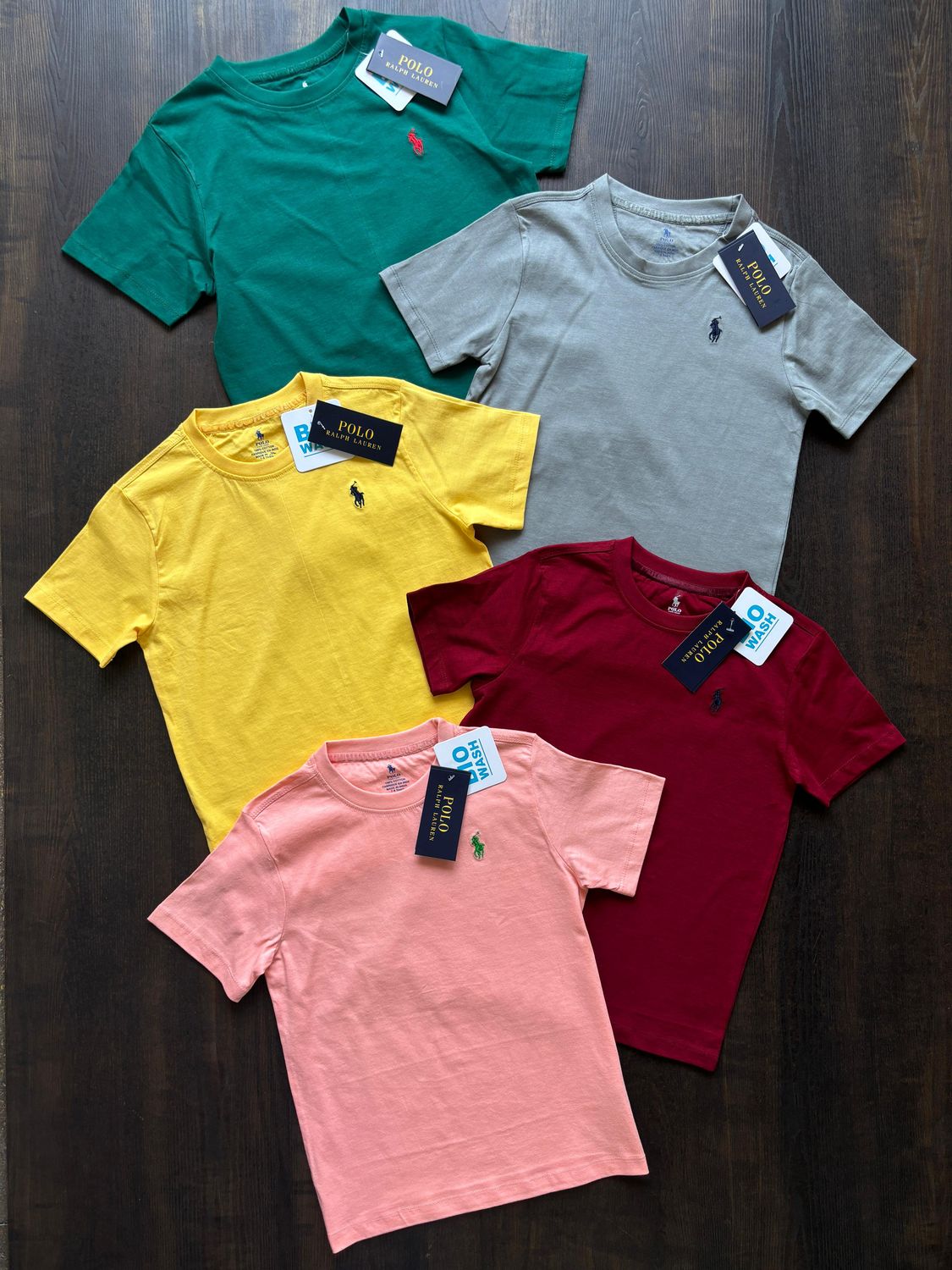 ​RALPH LAUREN kids cotton Half Sleeve T-shirt - 35 PC